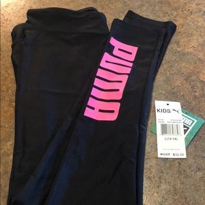 Brand new!!! Kids Puma Leggings 12/14